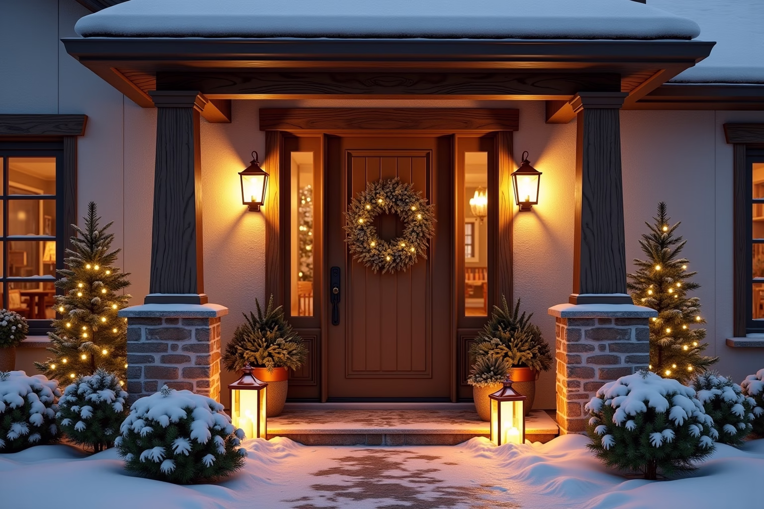 adventsdeko draussen eingang-Titel