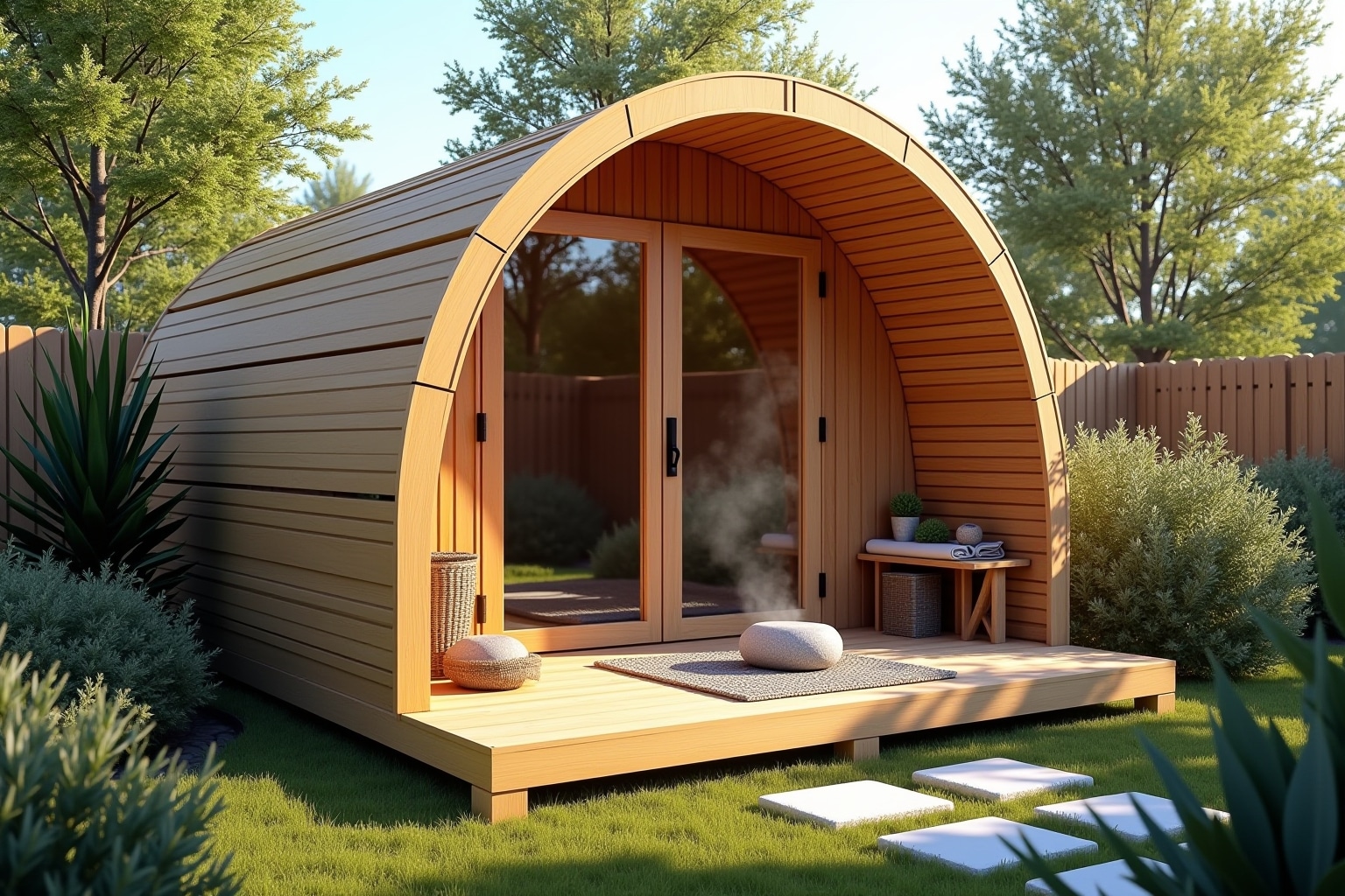 gartensauna selber bauen-Titel