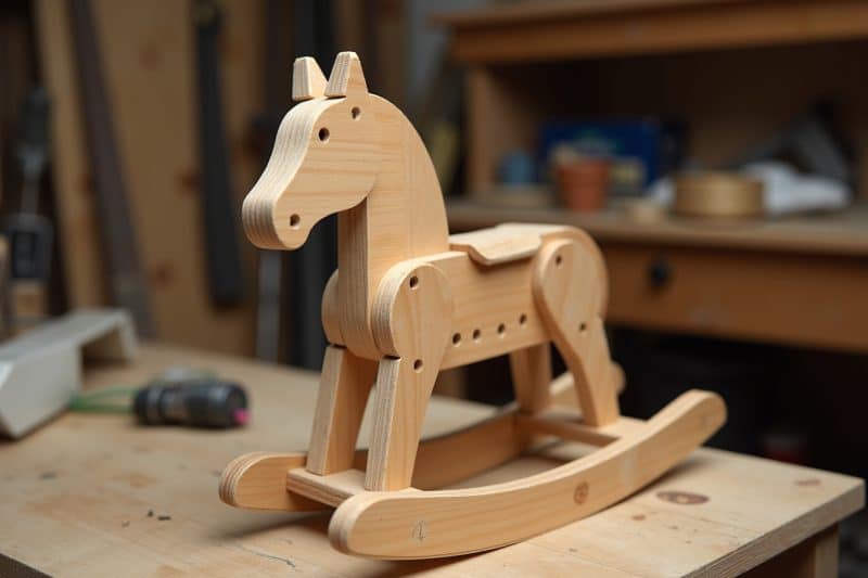 holzpferd selber bauen-Titel