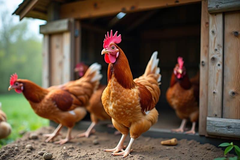 hühnerstall bauen-Titel