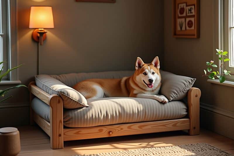 hundebett selber bauen-Titel