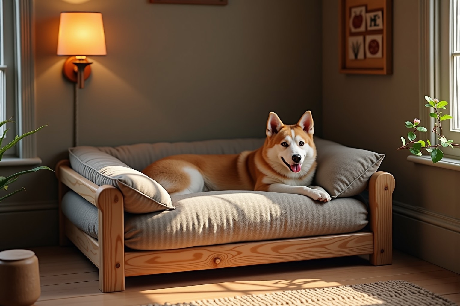 hundebett selber bauen-Titel