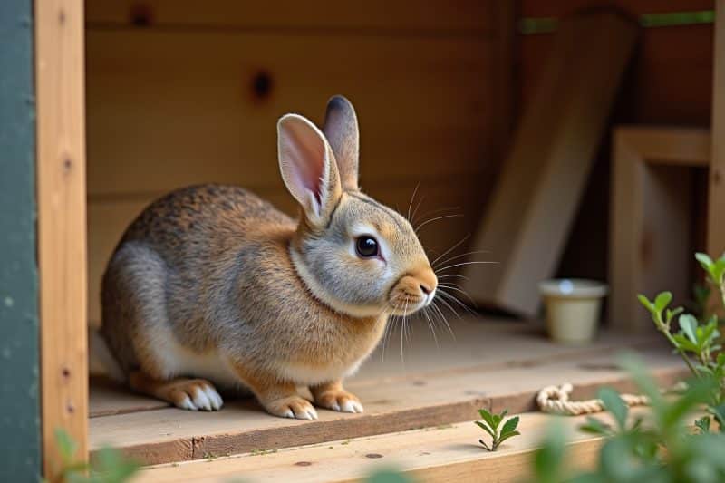kaninchenstall selber bauen-Titel