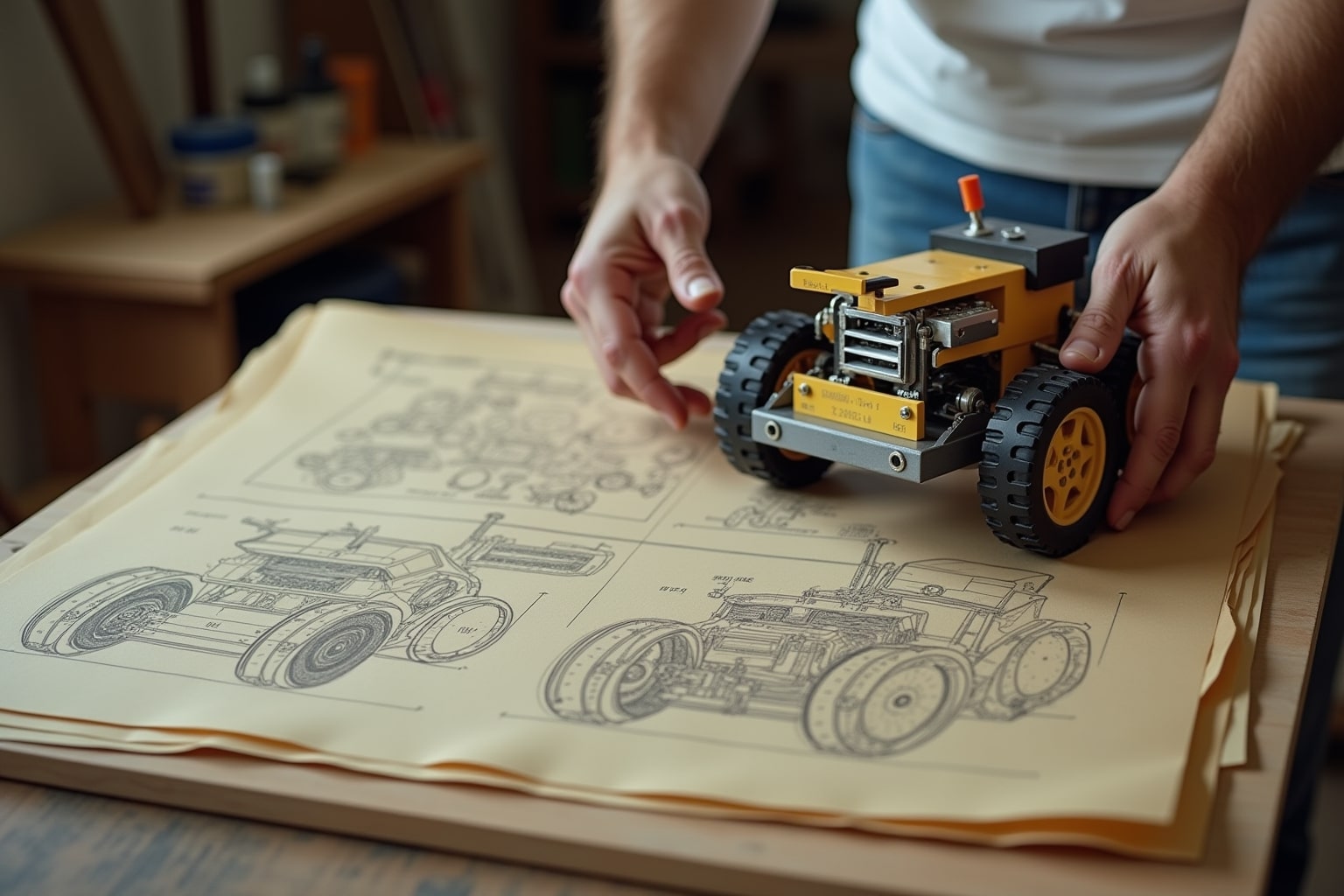 mähroboter garage selber bauen-Titel