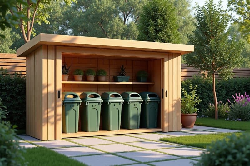 mülltonnenbox selber bauen-Titel