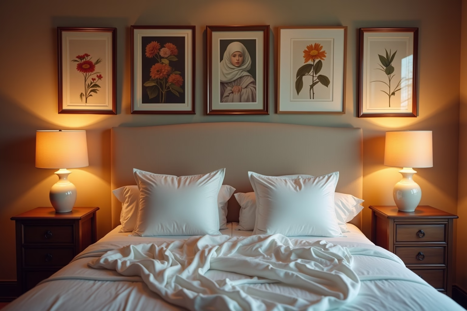 schlafzimmer bilder über bett-Titel