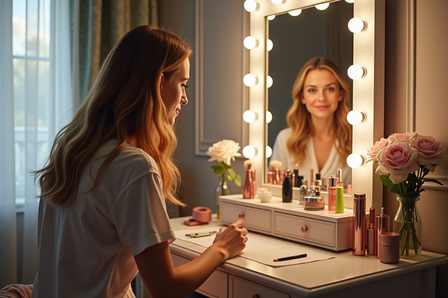 schminktisch selber bauen-Titel