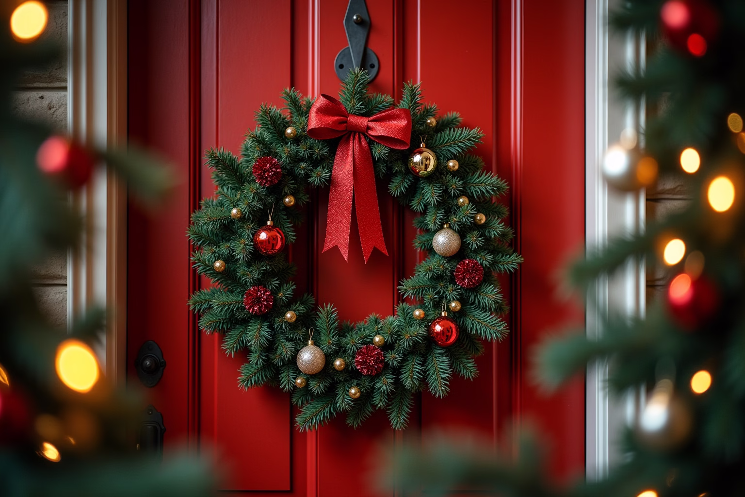 türdekoration weihnachten-Titel