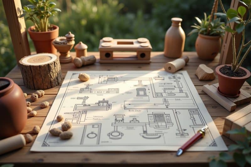 vogelfutterstation selber bauen anleitung-Titel