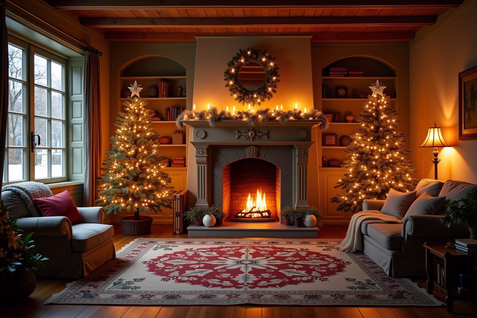 weihnachten haus dekoration-Titel