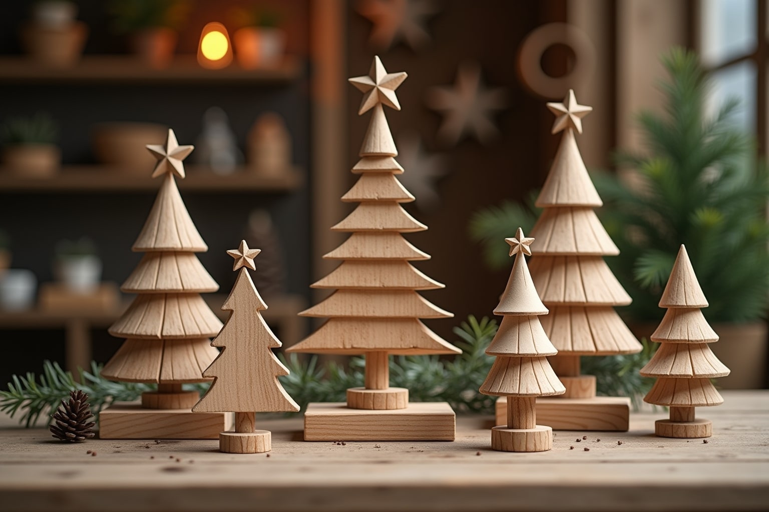 weihnachtsbaum aus holz selber bauen-Titel