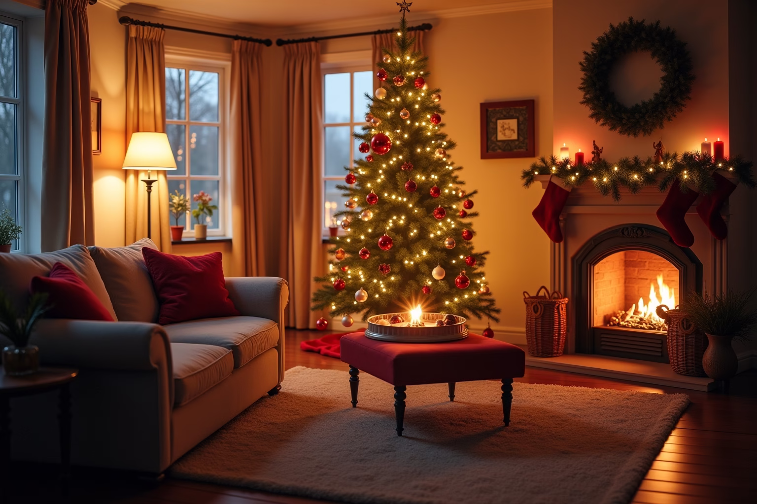 weihnachtsdeko wohnzimmer-Titel