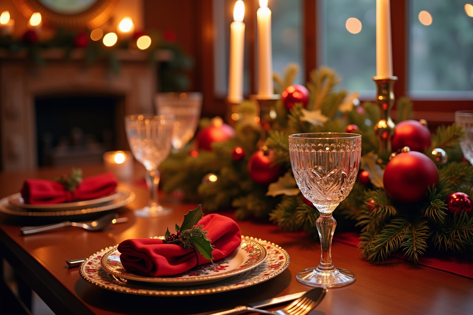 weihnachtsdekoration ideen tisch-Titel