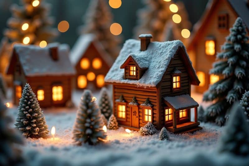 weihnachtsdorf selber bauen-Titel