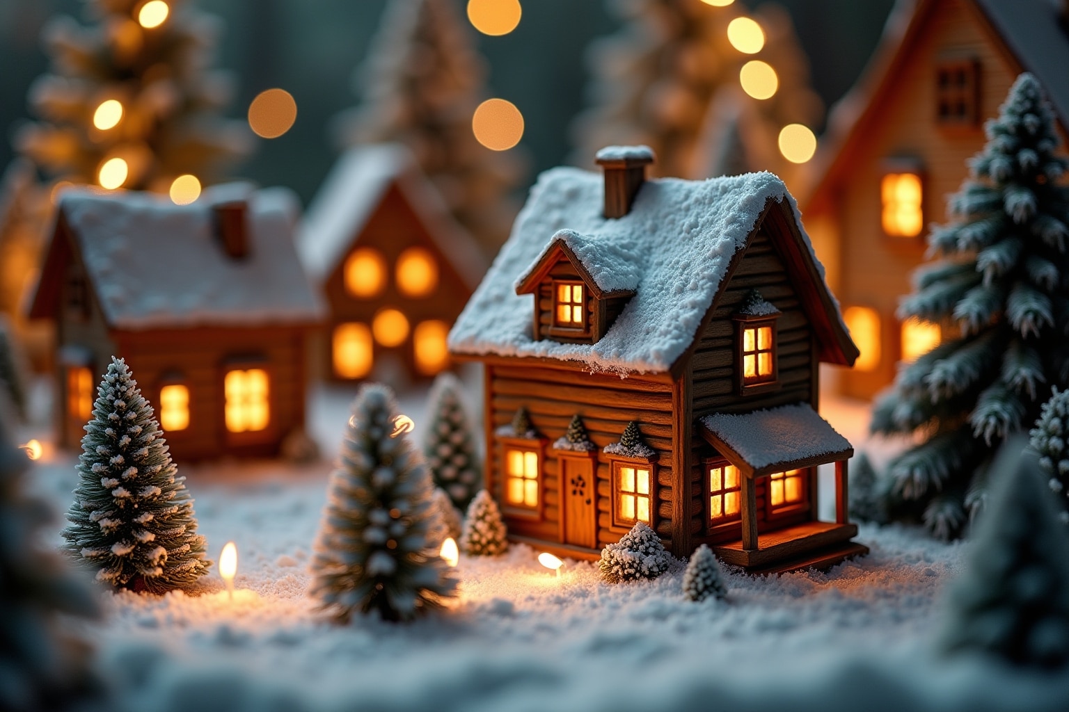 weihnachtsdorf selber bauen-Titel